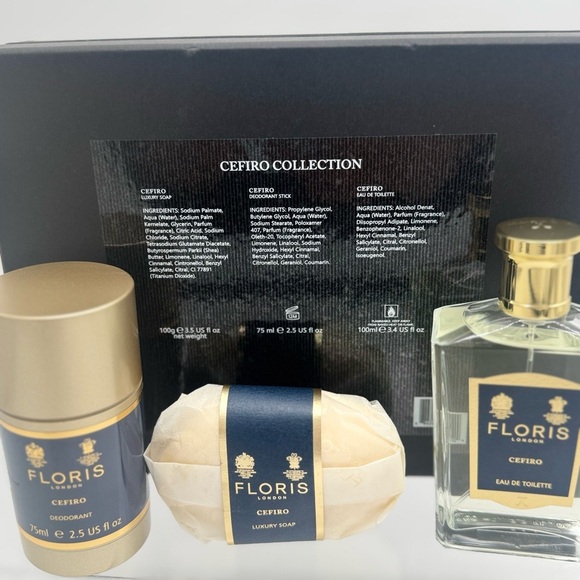 Floris Cefiro Fragrance Set Eau De Toilette - Picture 3 of 5